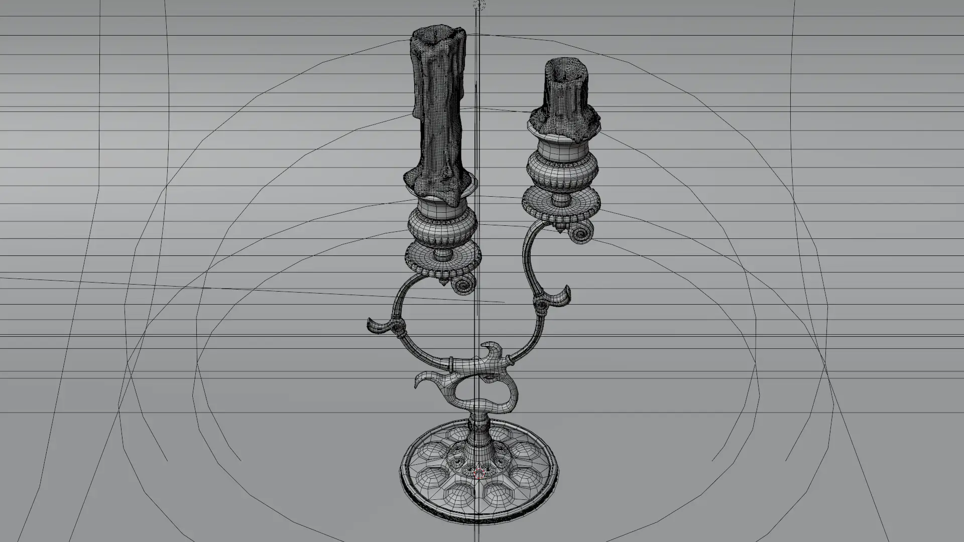 Vintage Brass Candelabra