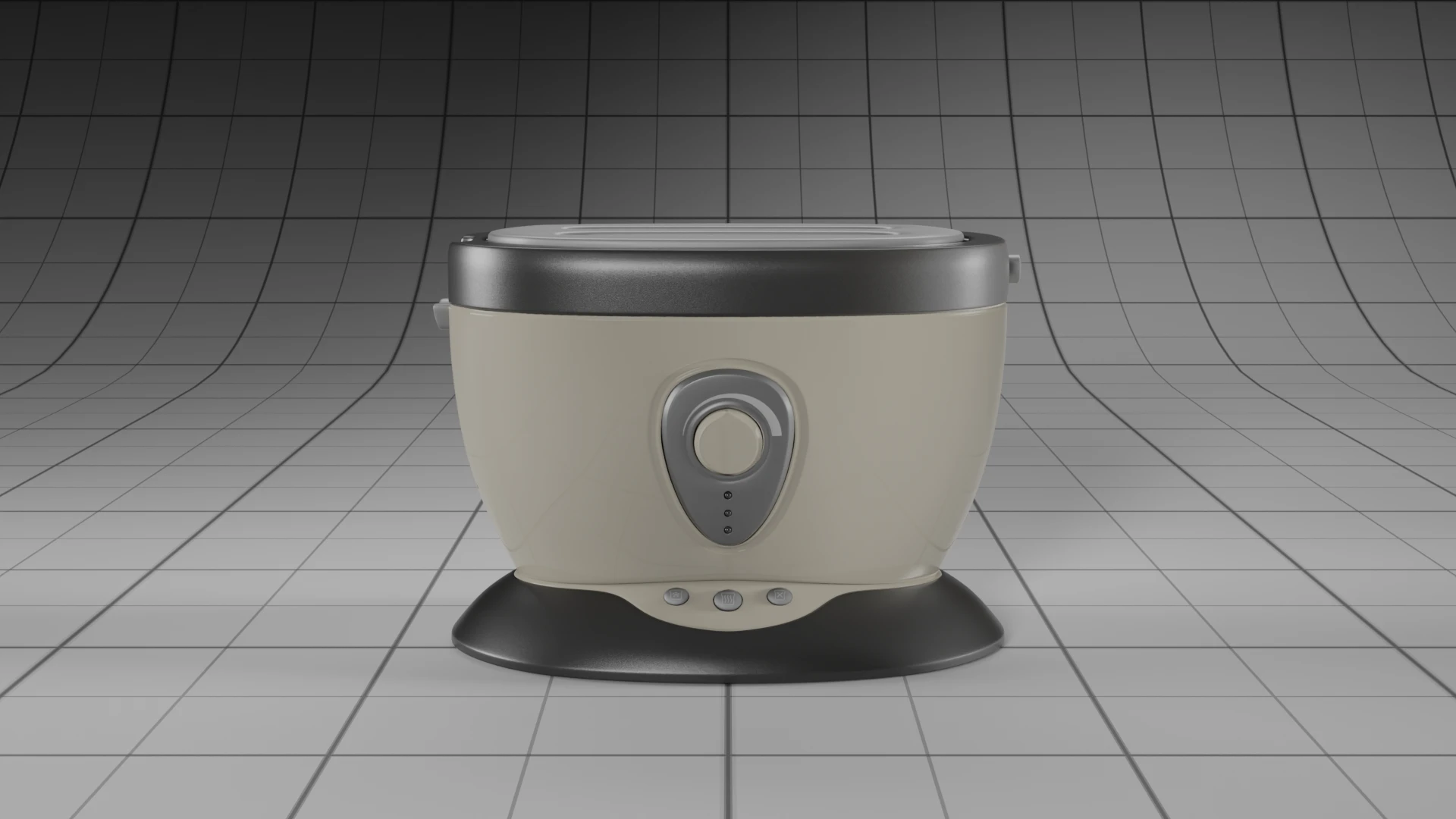 Retro Toaster 3D model