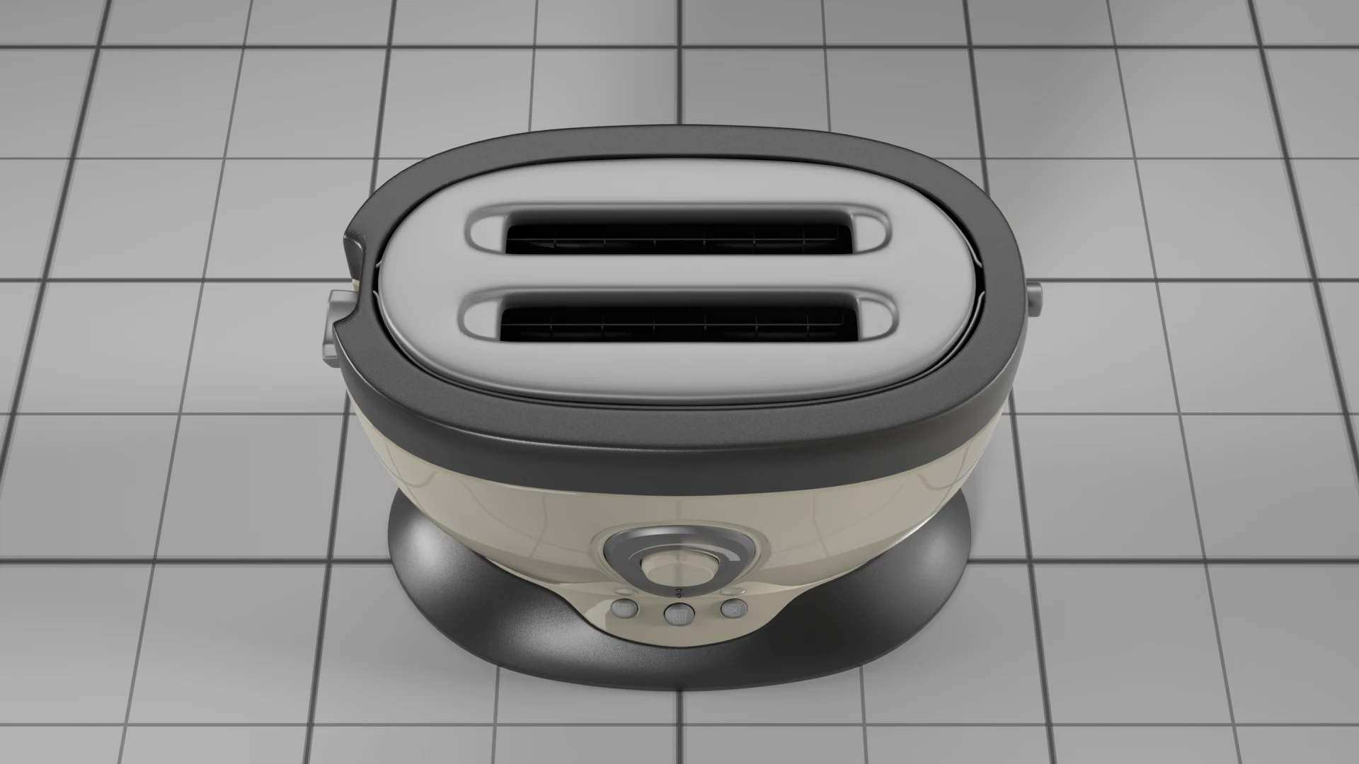 Retro Toaster 3D model
