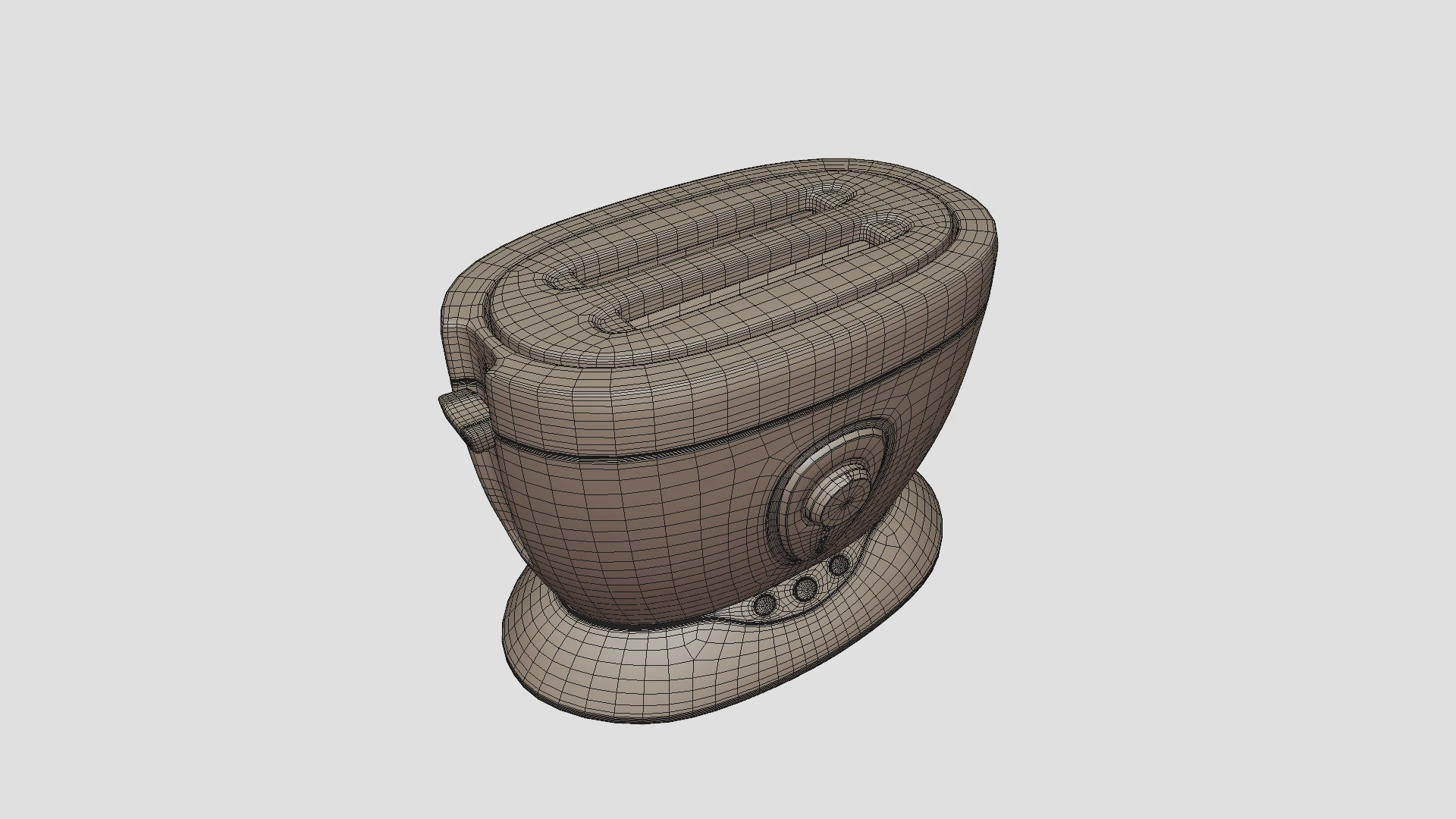 Retro Toaster 3D model