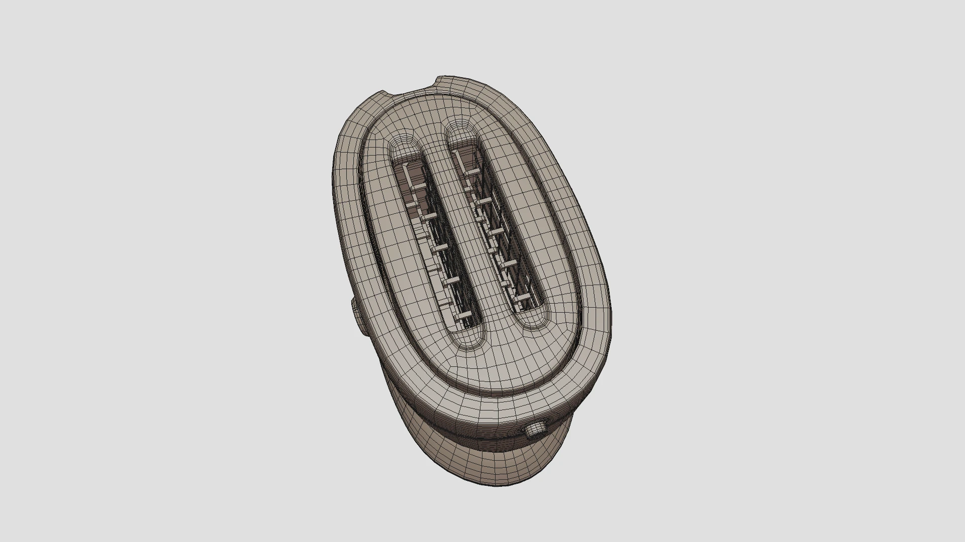 Retro Toaster 3D model